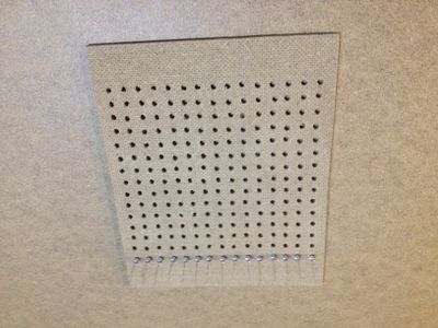 Drill Holes Into the MDF Board