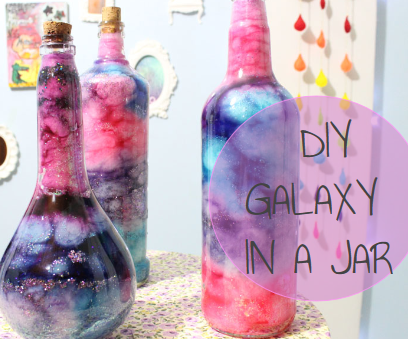 DIY Tumblr Inspired GALAXY JAR