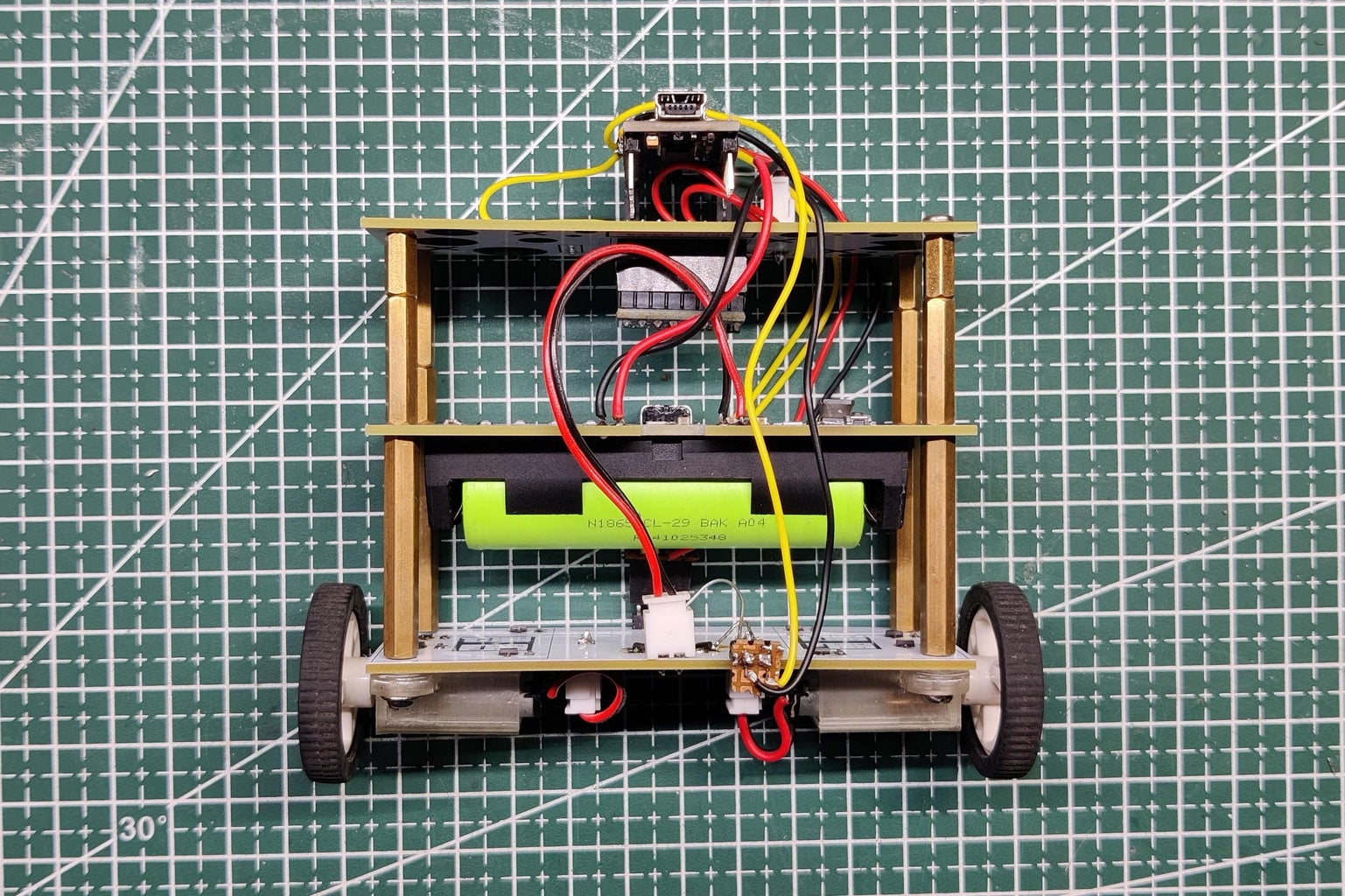 balancing Robot 11 Steps with Pictures Circuit Diagram