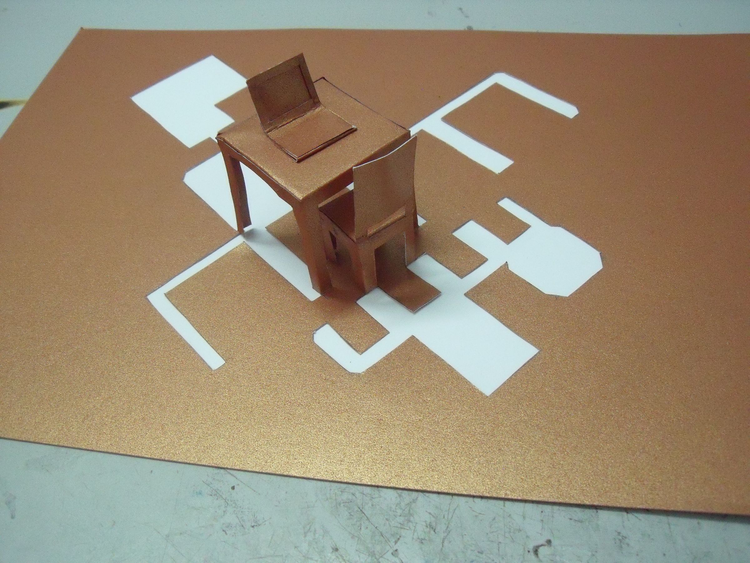 One Piece Paper Cutting Art