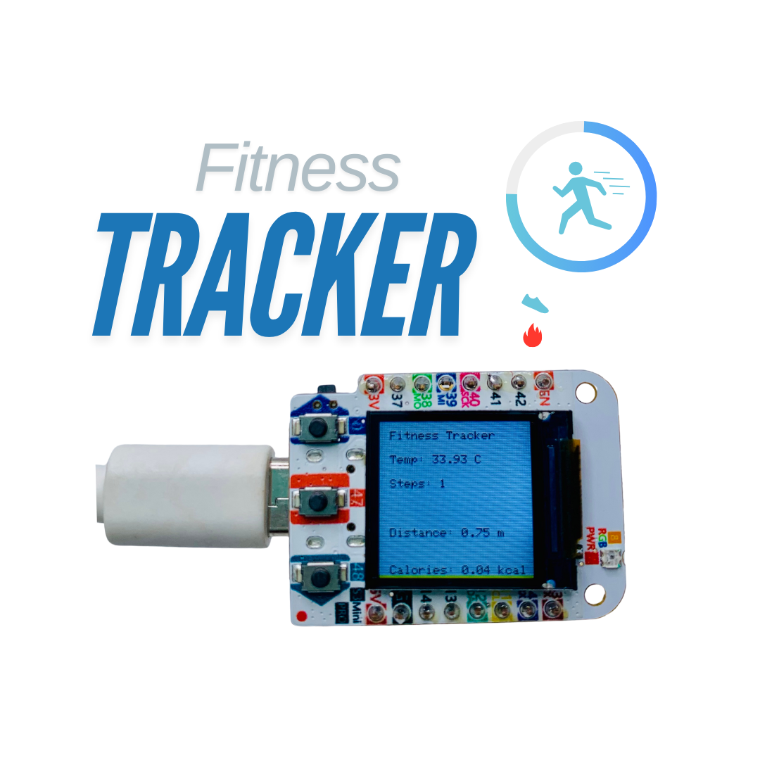 Fitness Tracker With the S3 Mini Pro QMI8658C 6D MEMS IMU Sensor 4