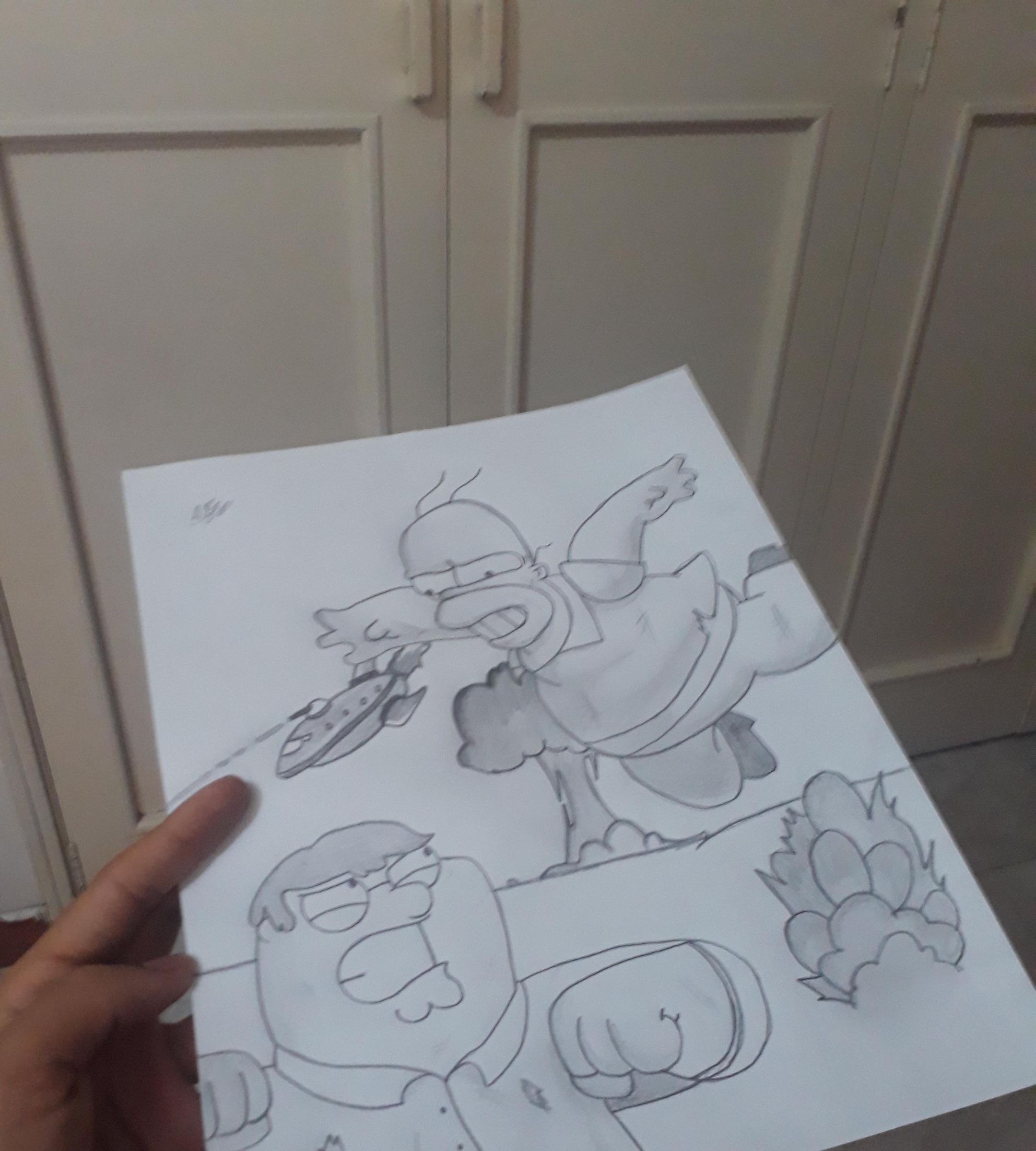 HOMERO VS PETER GRIFFIN