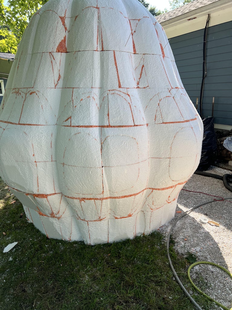 Oversized Foam Jack-o Lantern : 20 Steps (with Pictures) - Instructables