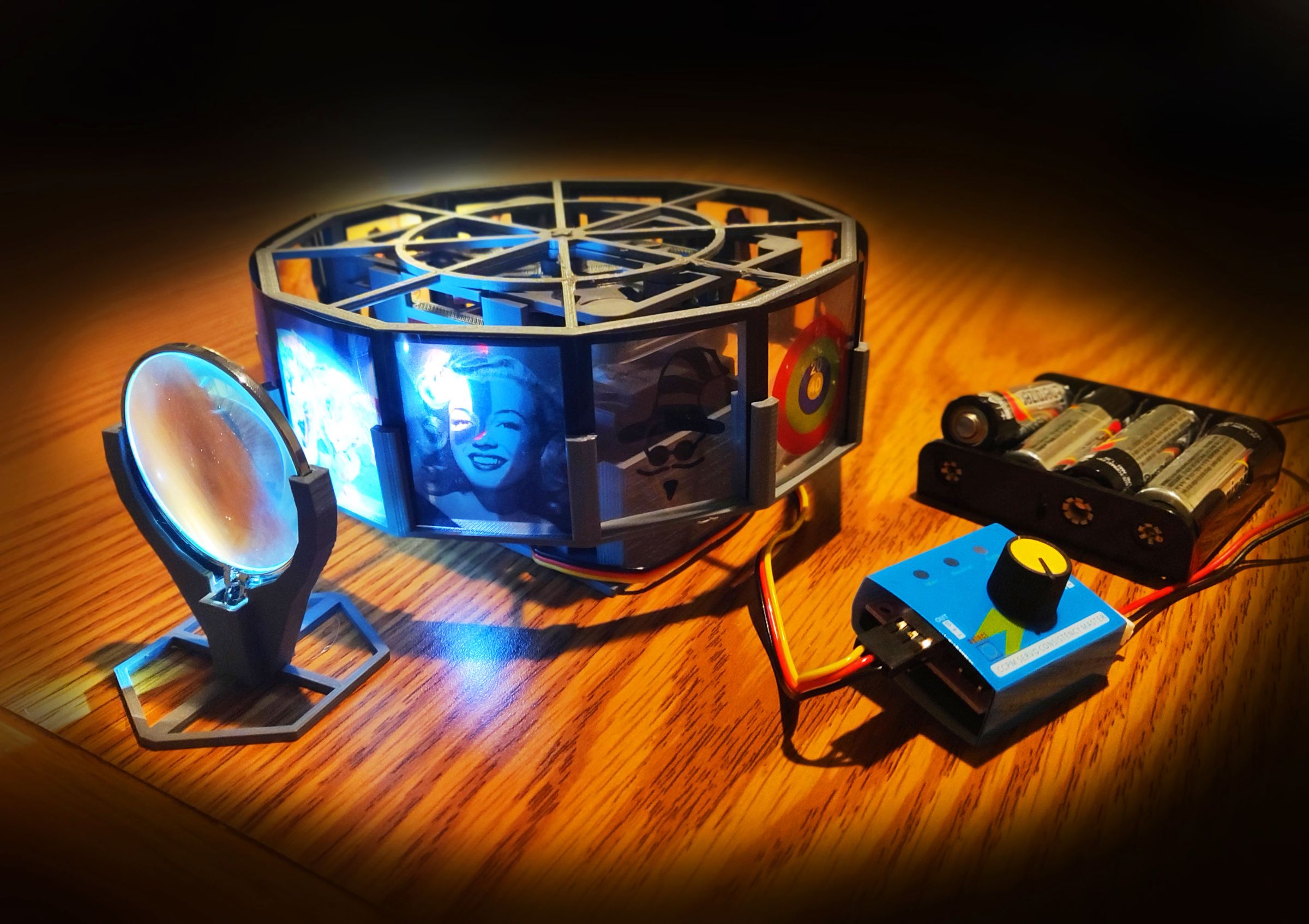 3D Printed Projector | Geneva Drive : 6 Steps (with Pictures ...
