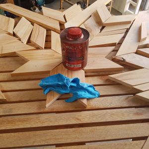 Staining the Wood