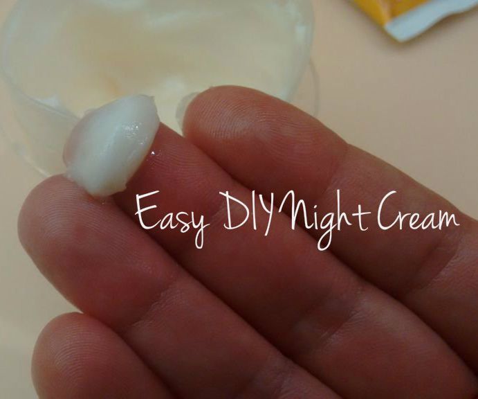Easy DIY Night Cream