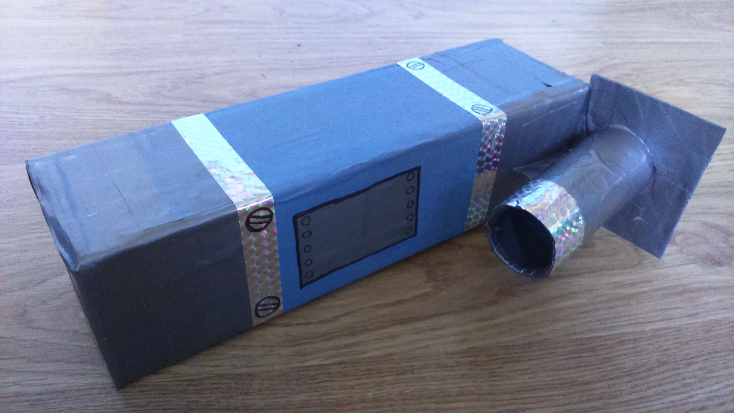 Scrap-box Cybernetic Hand Gun(no Gun Yet)