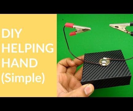 DIY Helping hand for soldering and elec.(SIMPLE & CHEAP) 