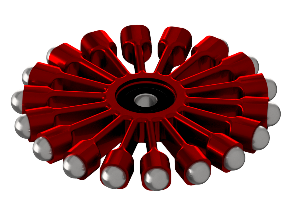 Stainless Steel Ball Fidget Spinner