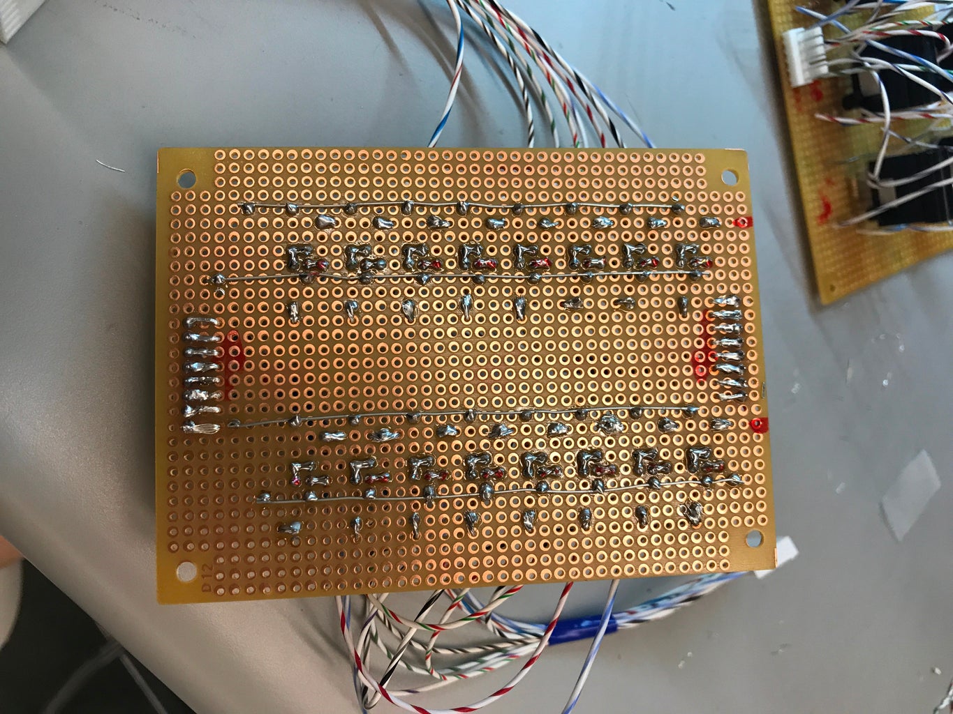 LED Cube Display 9 Steps with Pictures Circuit Diagram