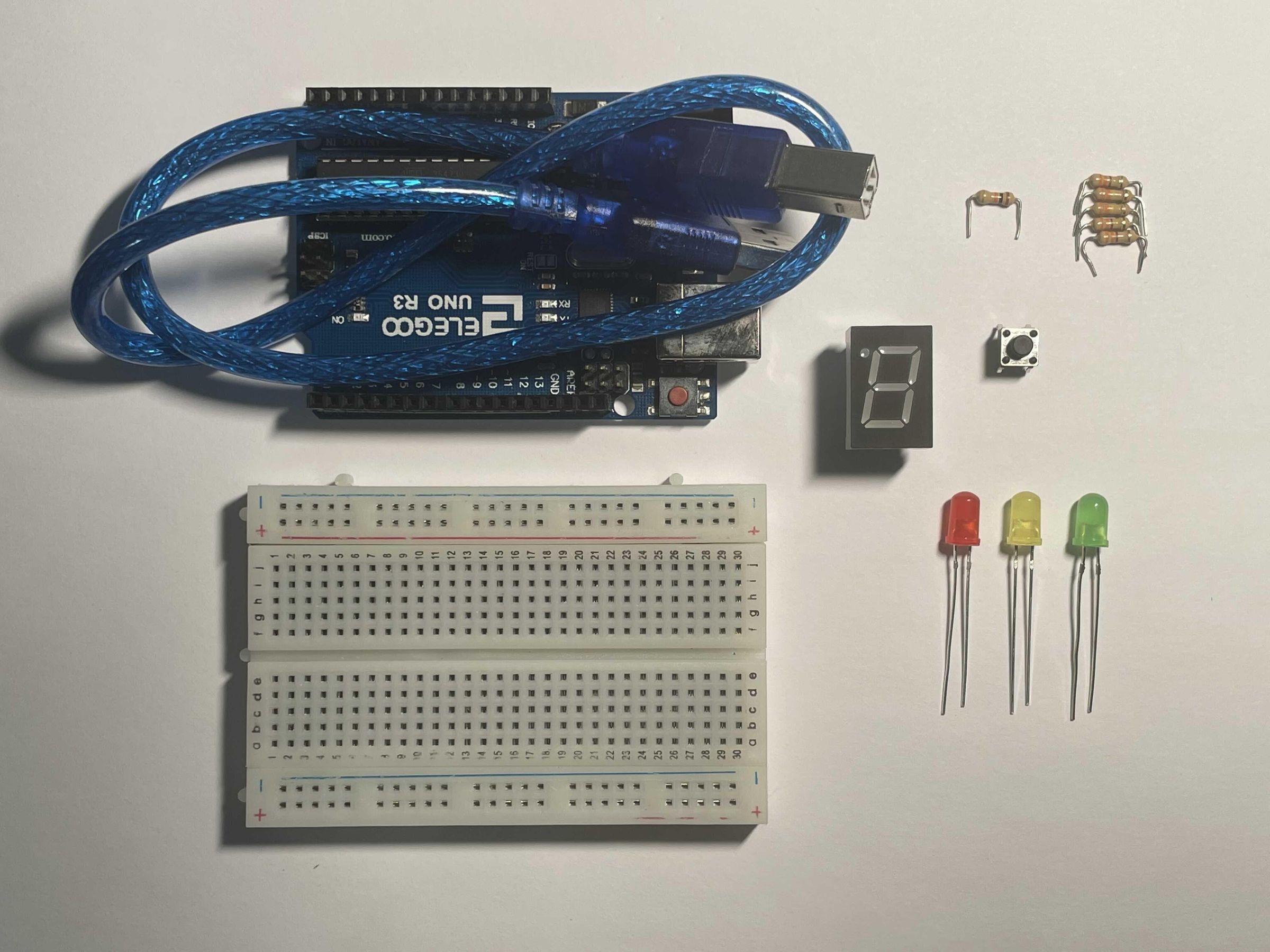 Traffic Lights With an Arduino : 6 Steps - Instructables