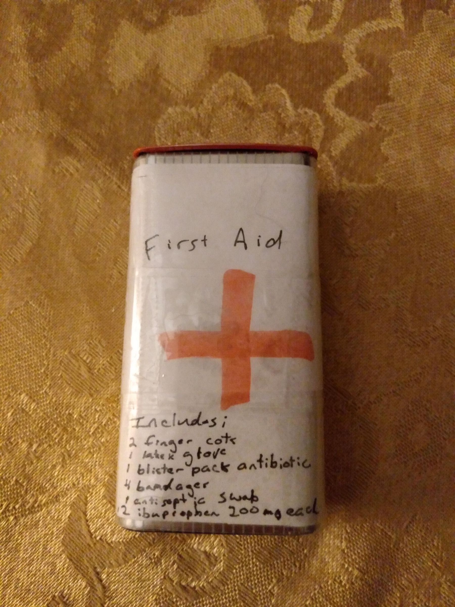 Super Simple First Aid Kit Instructables
