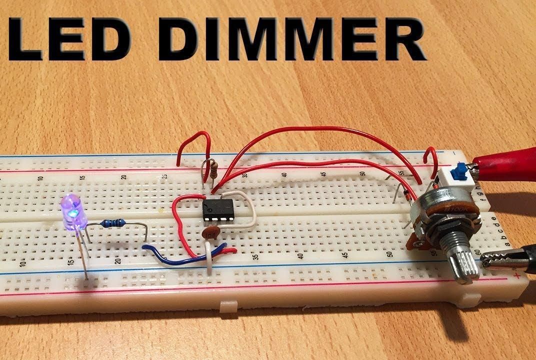 Low-Voltage LED Dimmer Circuit