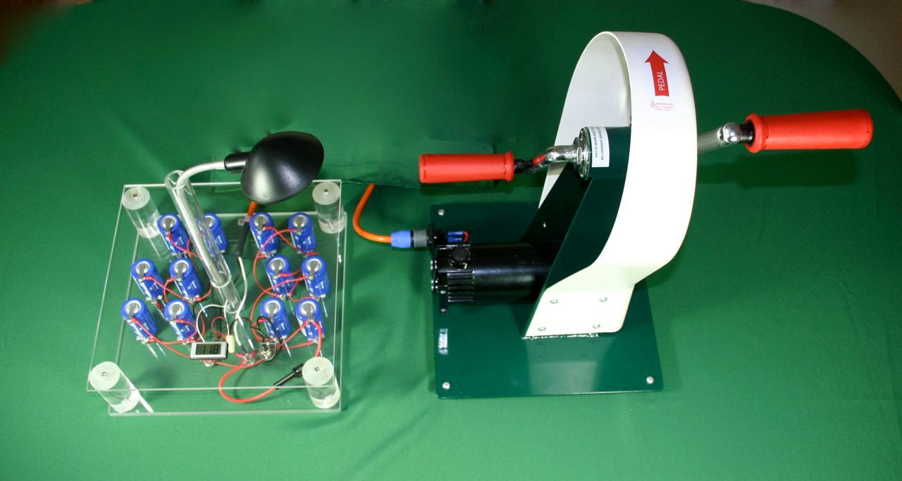 Human-Powered Light--from My Book, "Doable Renewables"