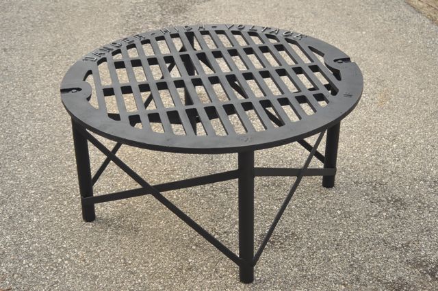 Scrap-Iron Patio Table