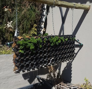 Hanging Hydroponic Waterfall Filter Garden