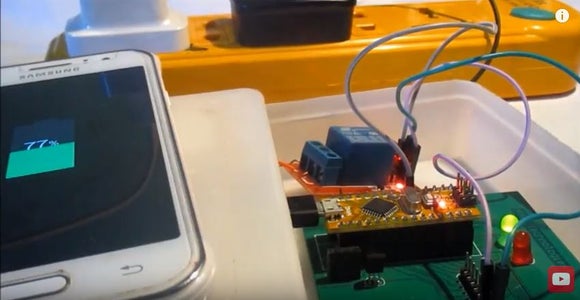 Automatic Phone Charging Disconnector