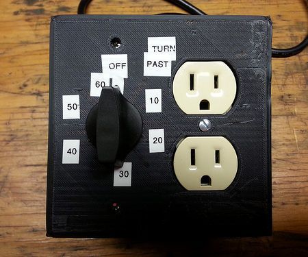 Outlet with a Timer