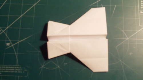 Step 7 Fold the Winglets, Secondary Wings  and a Tail