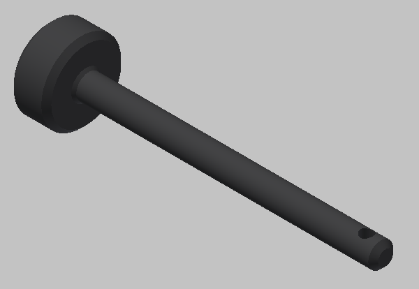 AutoCad Inventor 2011: How to make a Hitch Pin