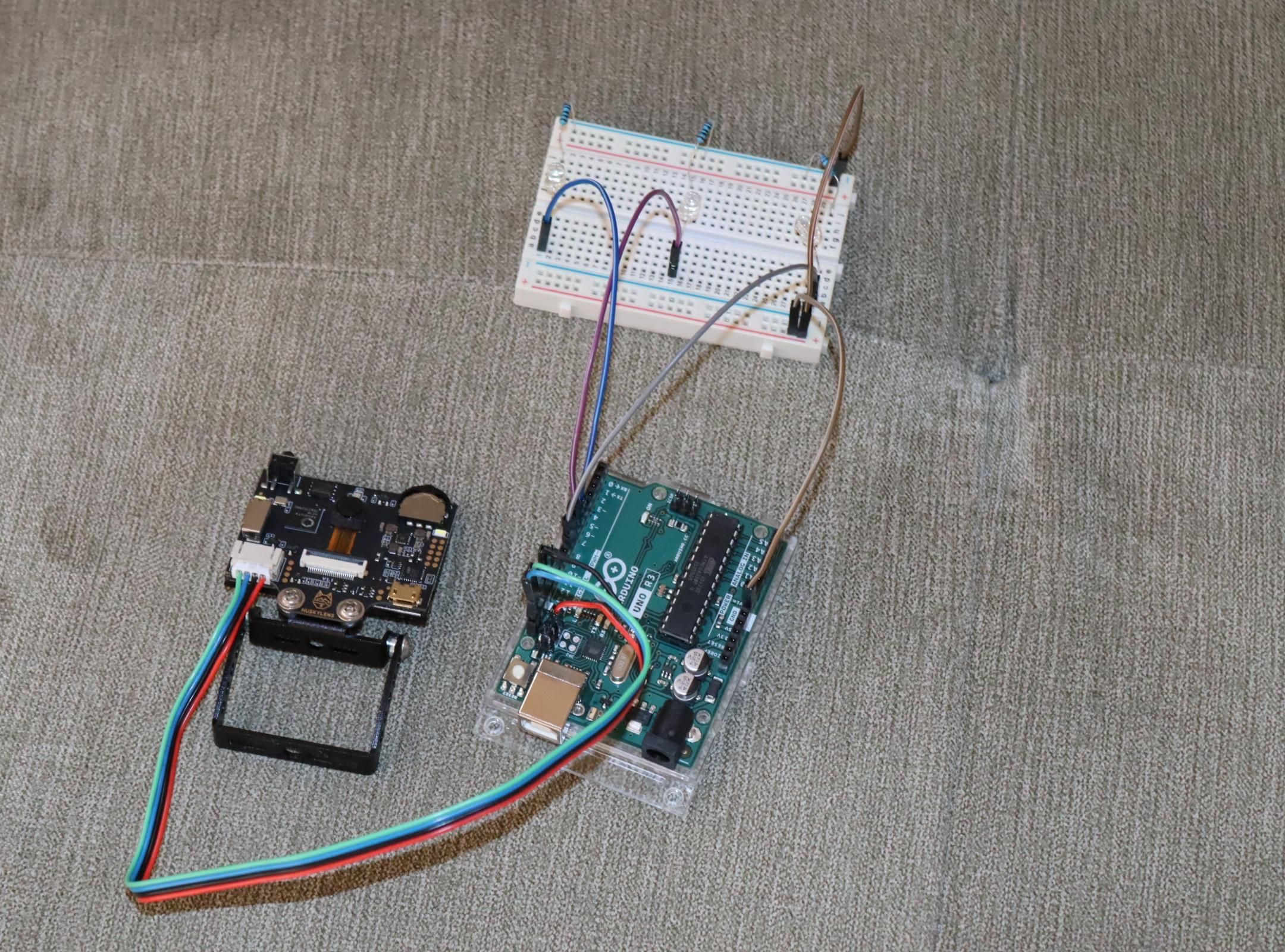 Human Follower Using Huskylens and Arduino