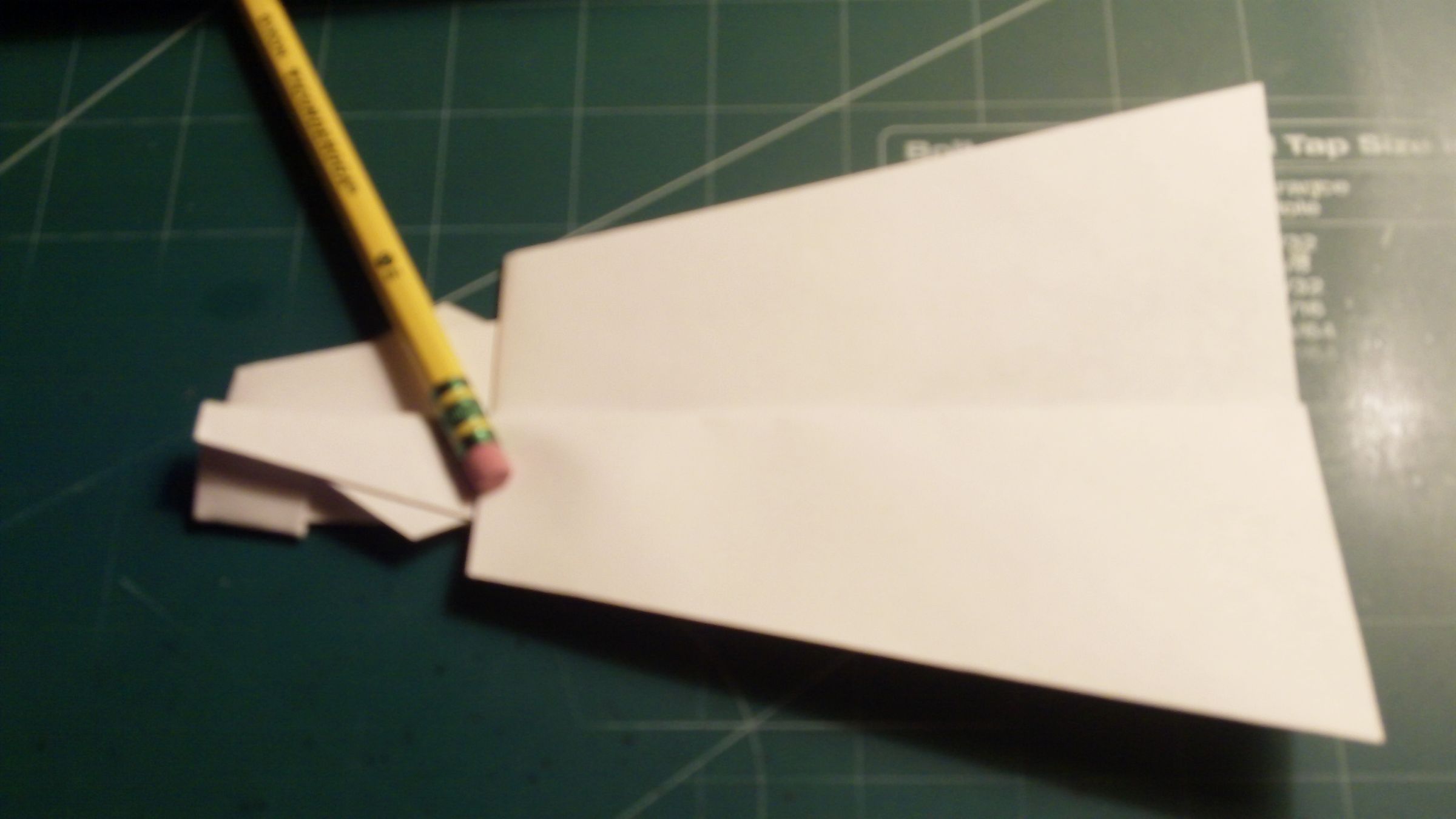 How to Make the Vanguard Paper Airplane 6 Steps Instructables