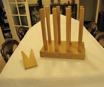 Simple Wooden Wellington Rack