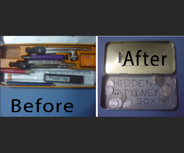 Hidden Money Box 