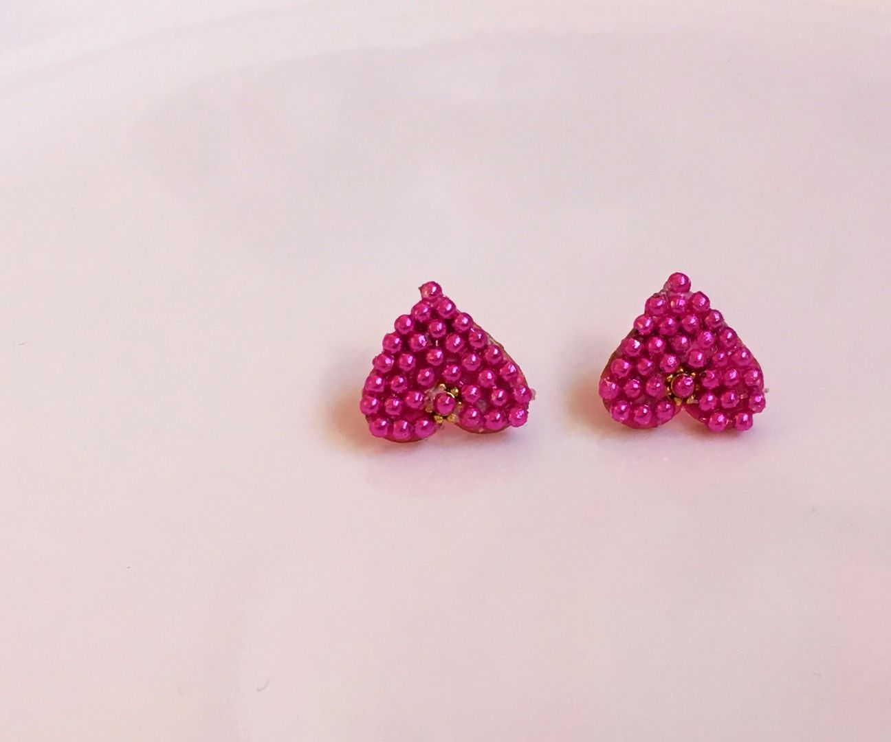 Valentine Heart Studs