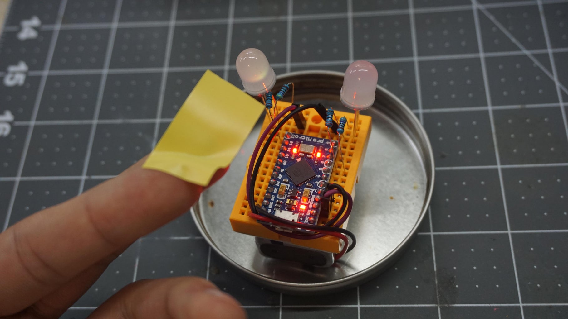 Glass Jar Firefly (Beginner Arduino Project) : 6 Steps (with Pictures ...