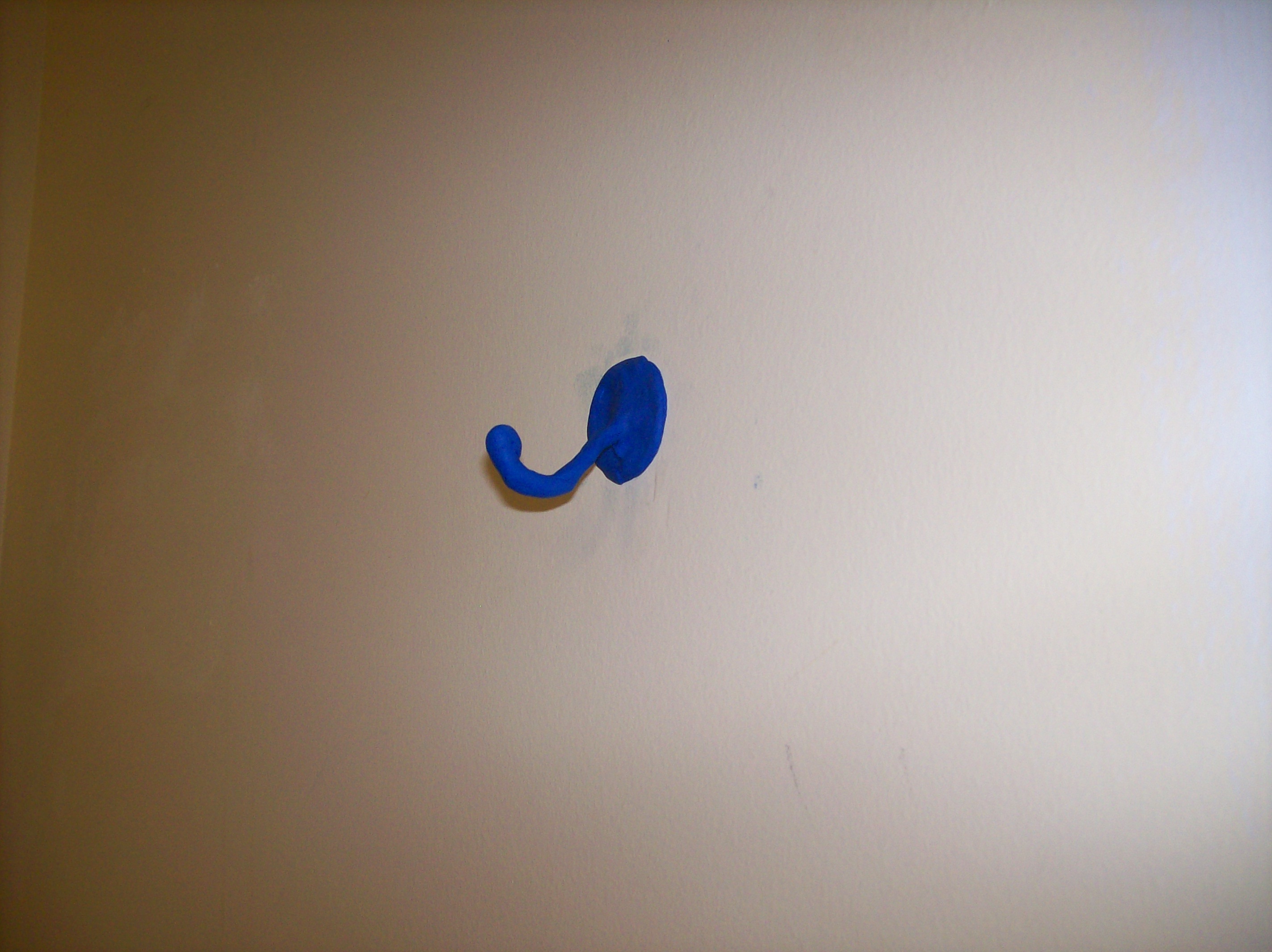 Sugru and Wire Hanger Wall-Mounted Hook