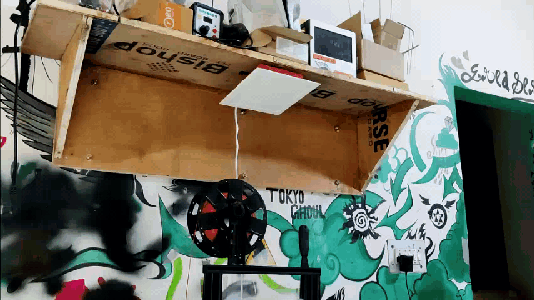 Adding the Light Setup to Wall Shelf