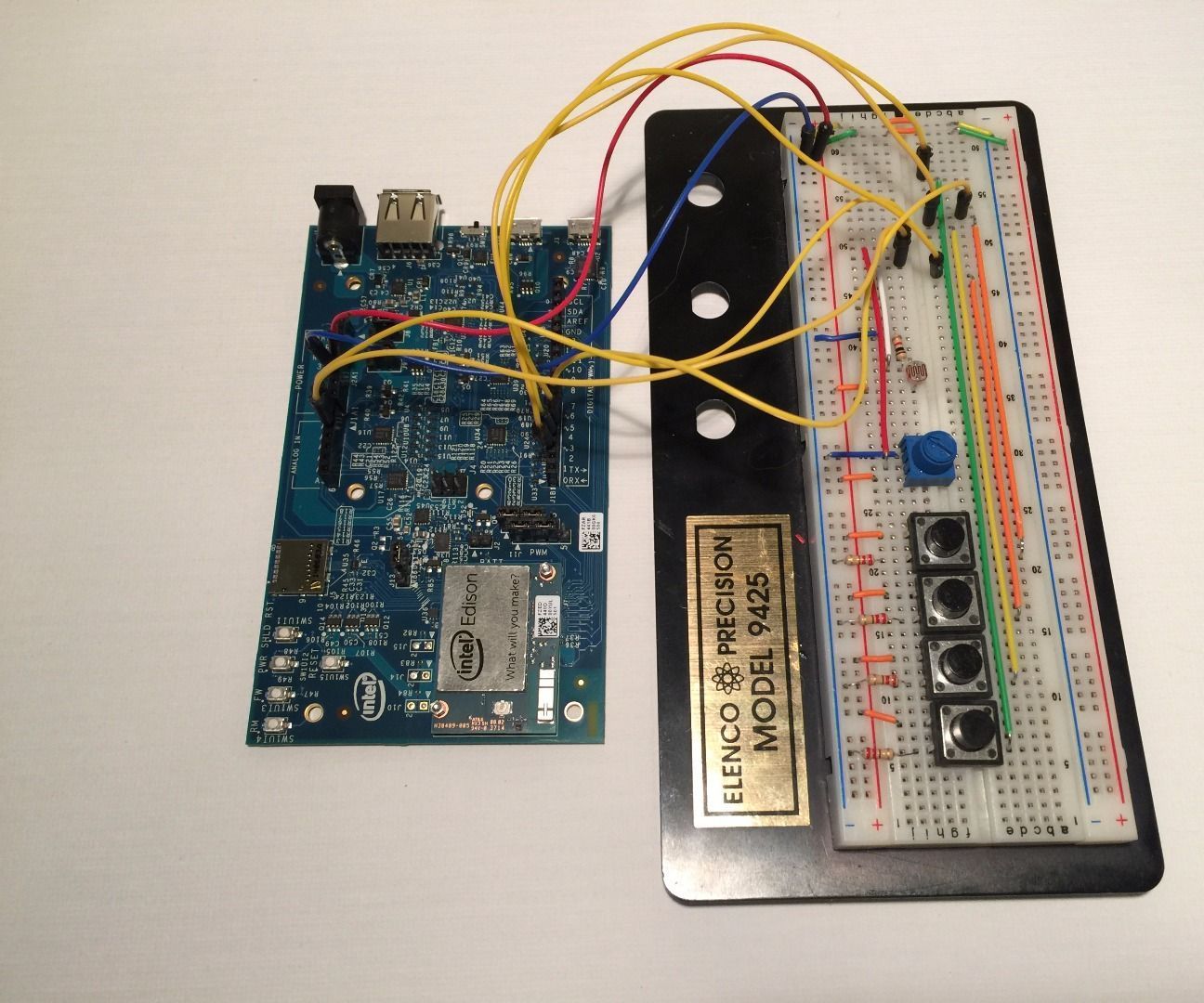 Using Buttons and Sensors to Make Music With the Intel Edison