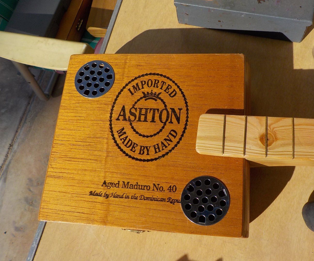 Hand Tools Cigar Box Guitar