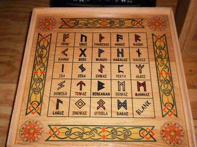 Engraved Stone Rune Set and Decorated Storage Box : 11 Steps (with ...