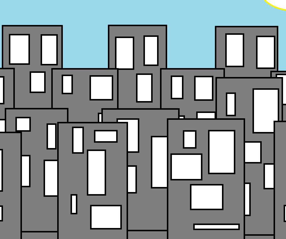 Cityscape Information Image Vs. Video