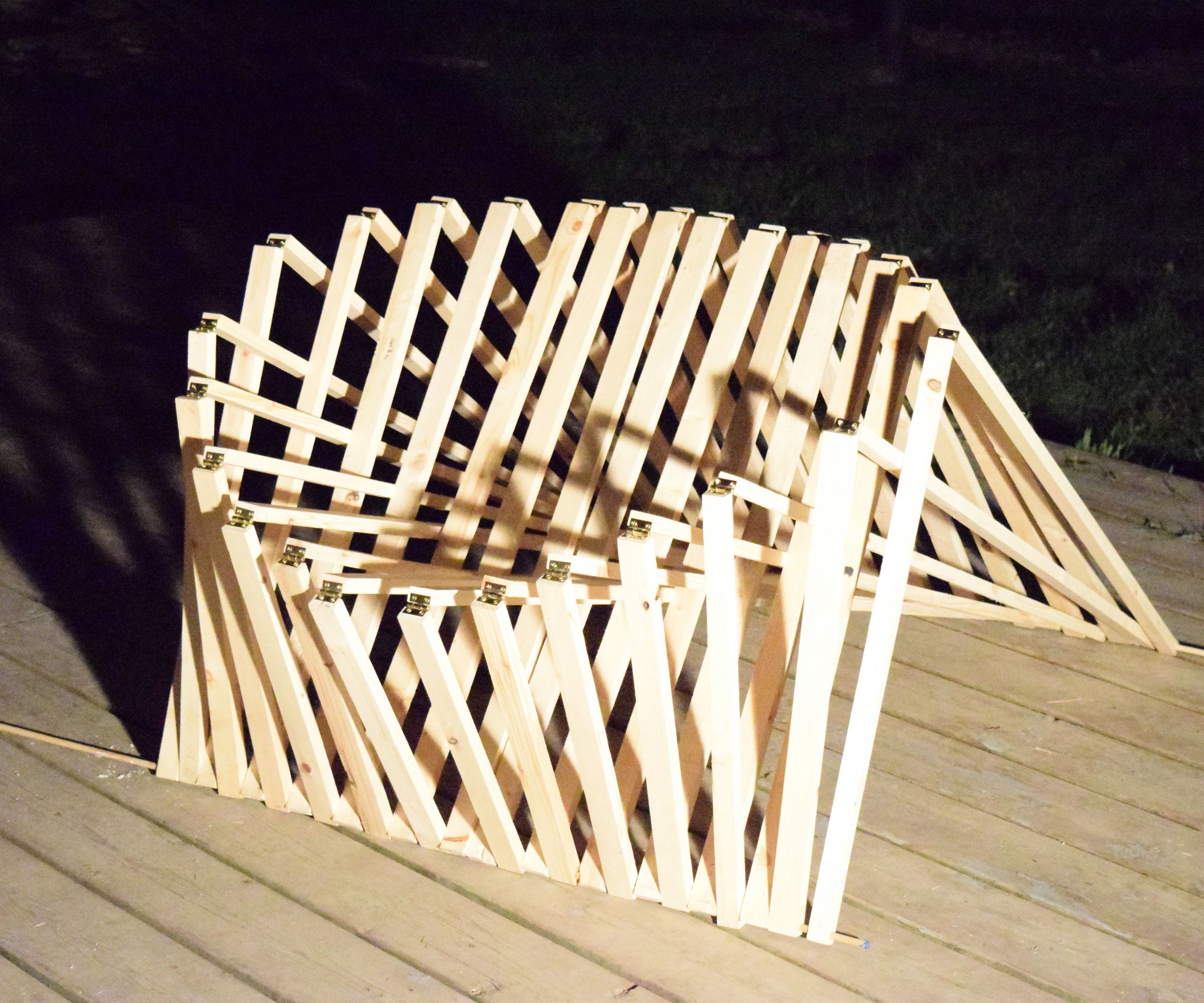 Folding Chair With a Twist
