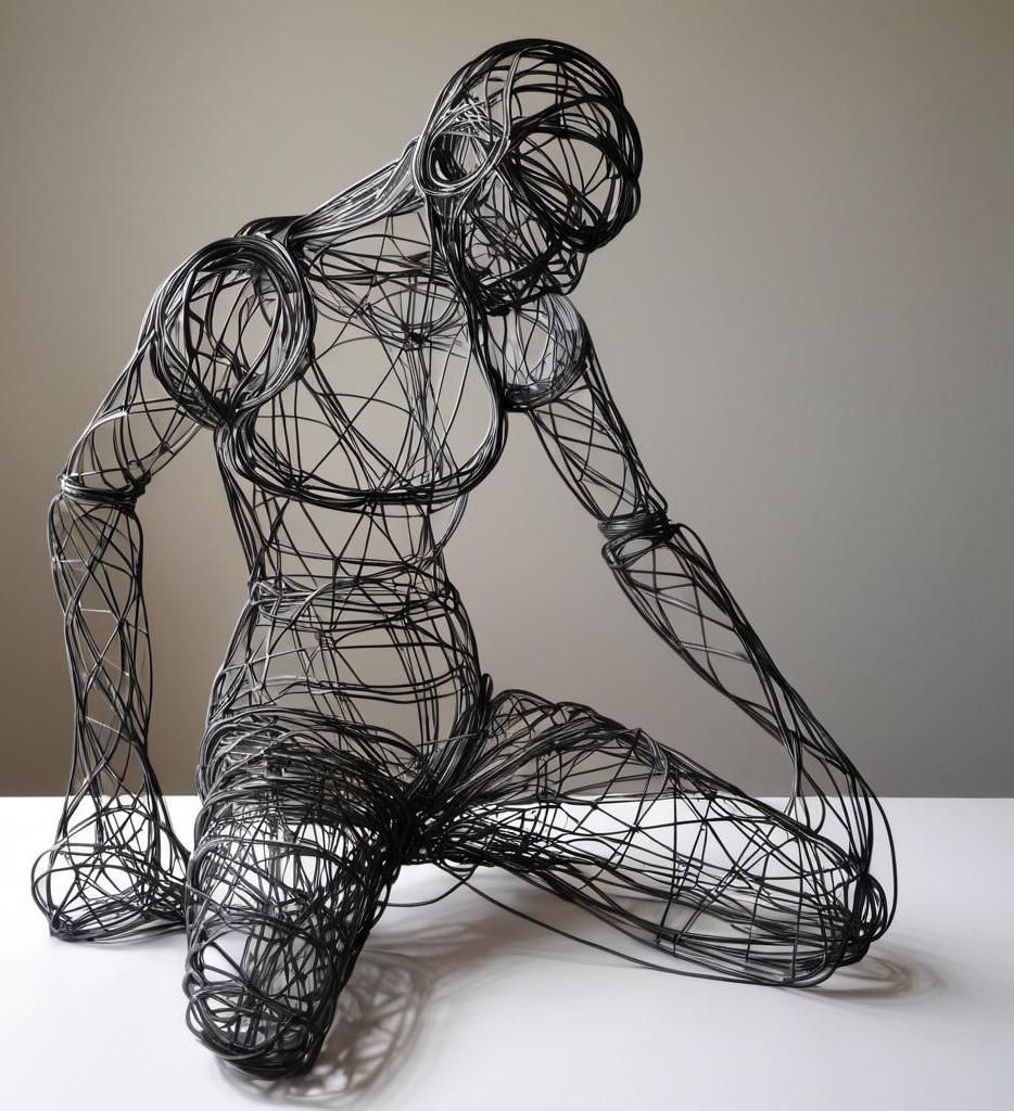 Wire Frame Sculpture