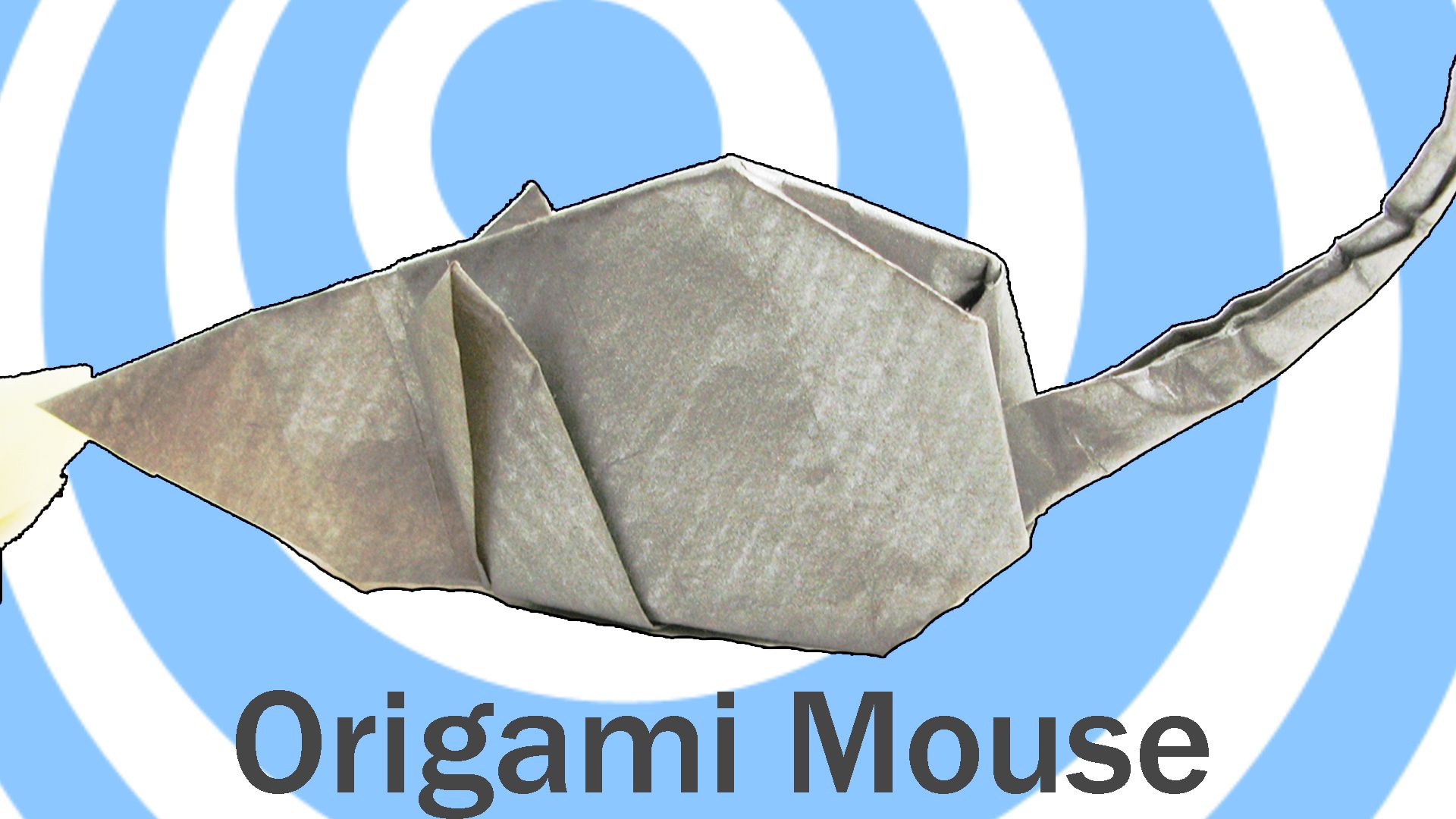 Origami Mouse -  Video Tutorial