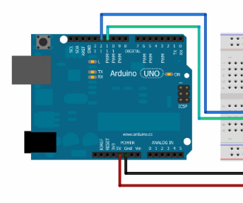 Using Ultrasonic Distance Sensor and Serial Monitor Output.