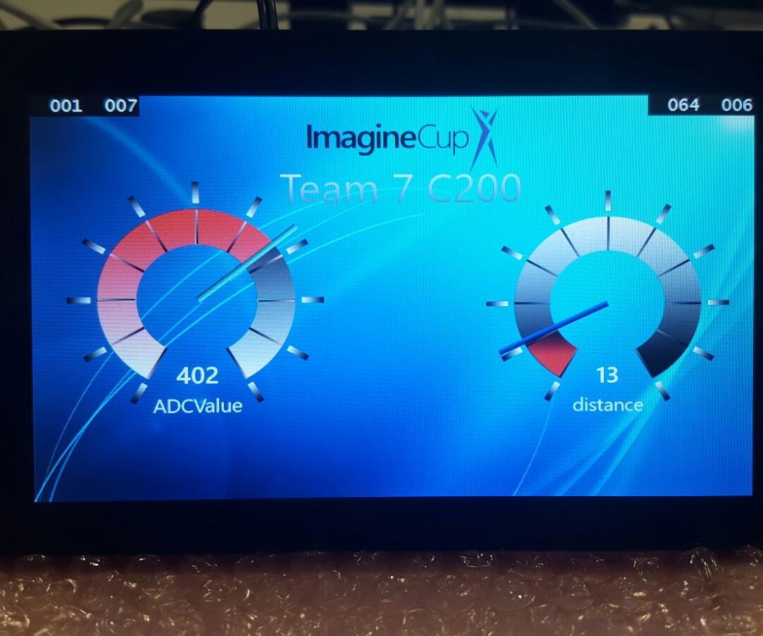 Distance and ADC Sensing Device