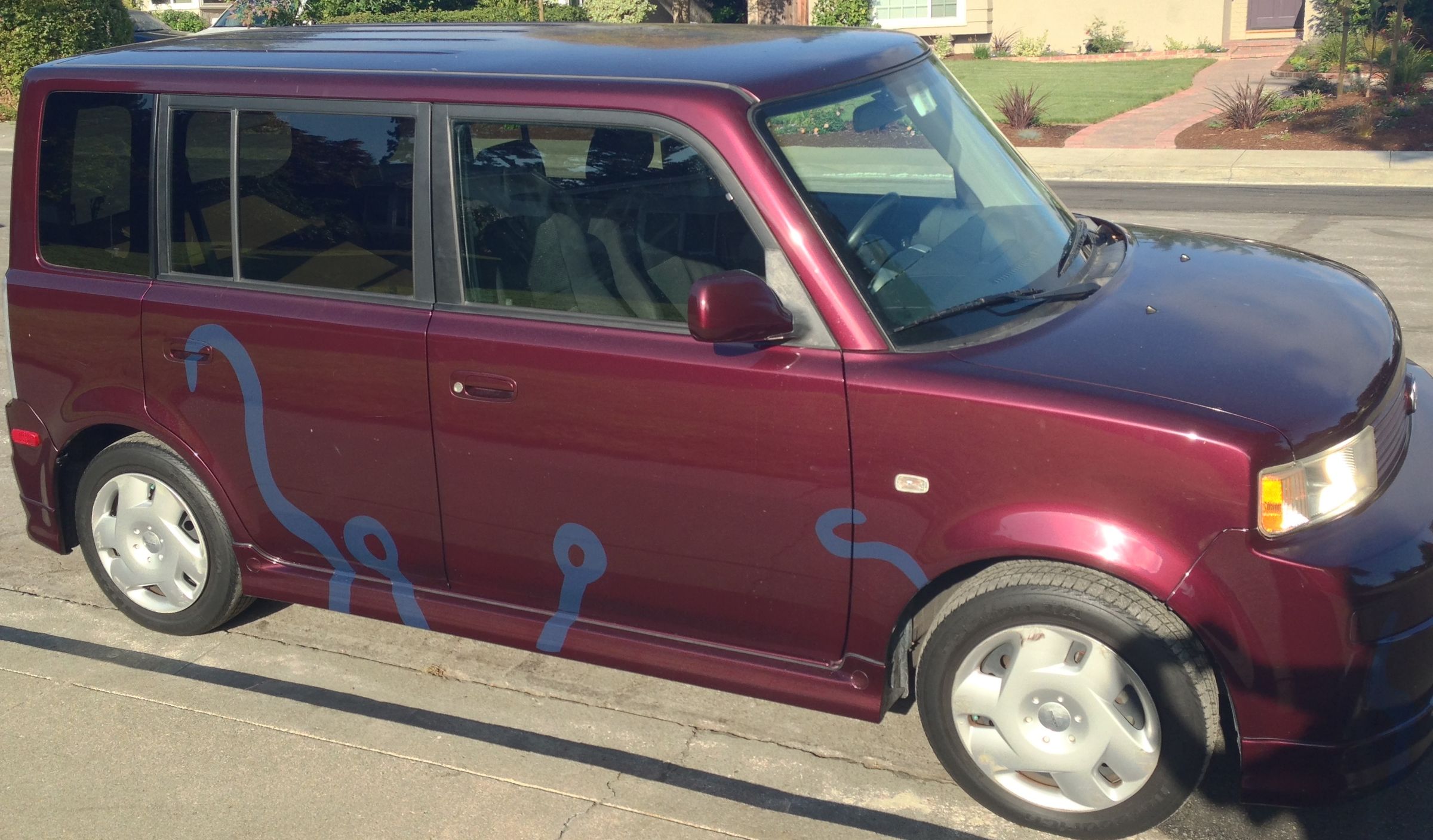 Flying Spaghetti Monster Attacks My Car! (From Beneath)