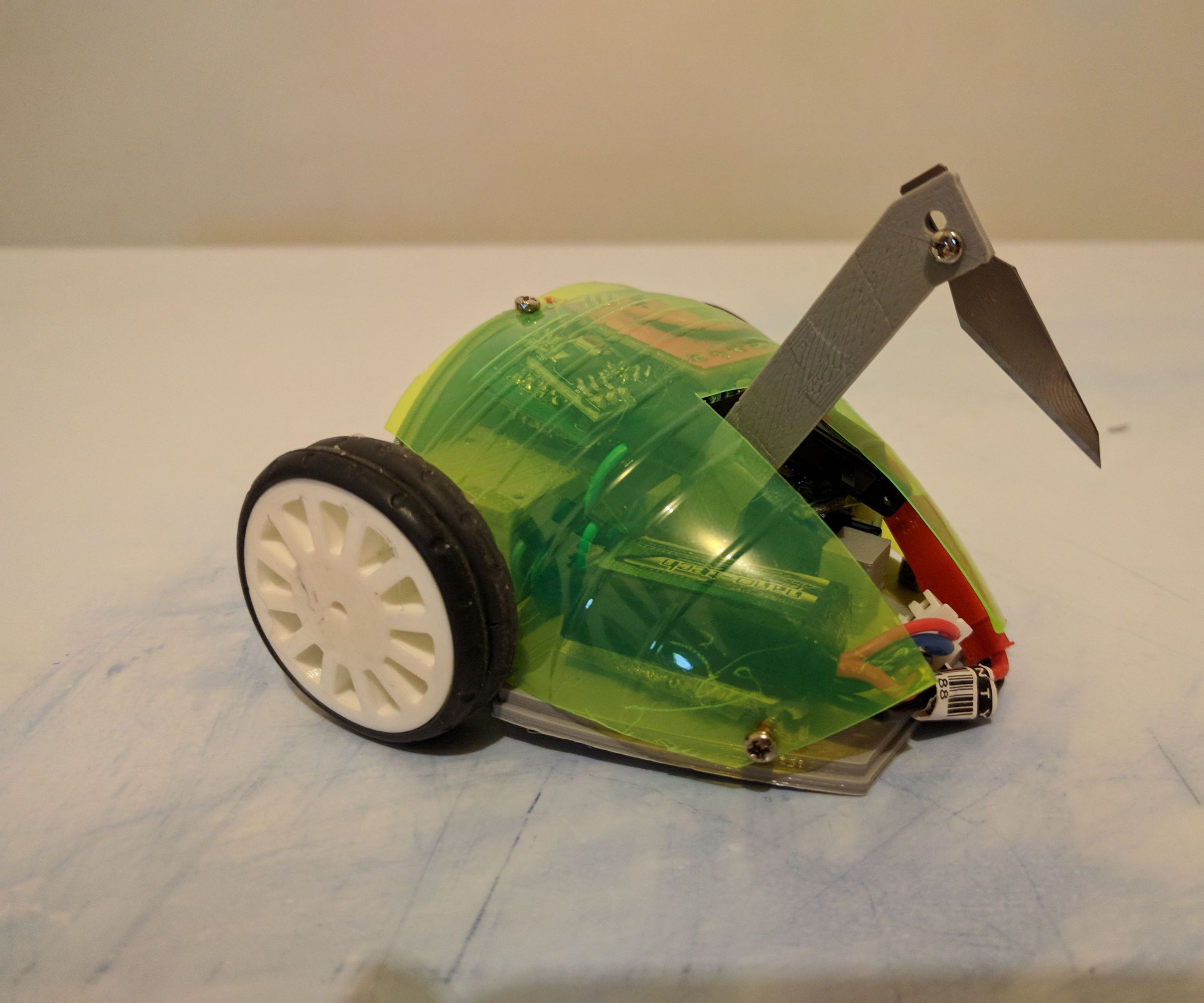 Soda Bottle Combat Robot