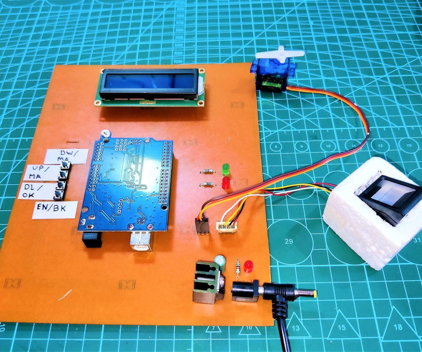 Biometric Door Lock Security System Using Arduino & Fingerprint Sensor ...