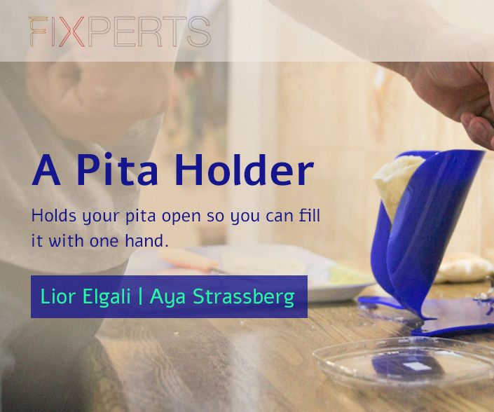 Pita Holder for Yoav by Aya and Lior 