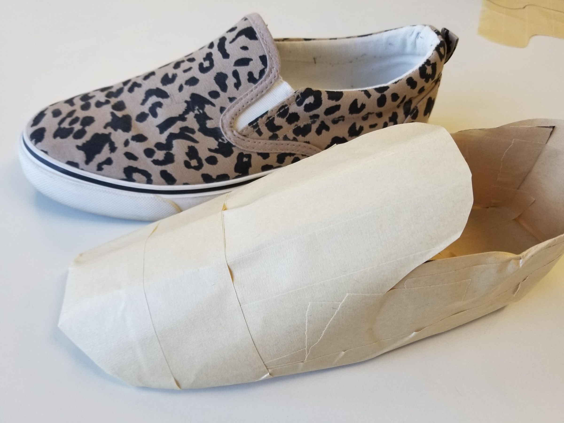 Masking Tape Shoe Replica 11 Steps (with Pictures) Instructables