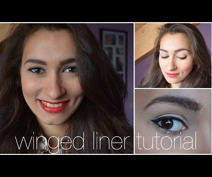 How to Apply Winged Eyeliner