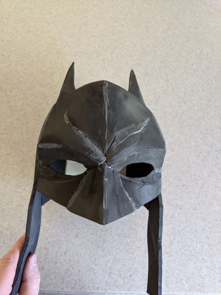 Batman Msk Tutorial How To Make A Batman Mask Easy