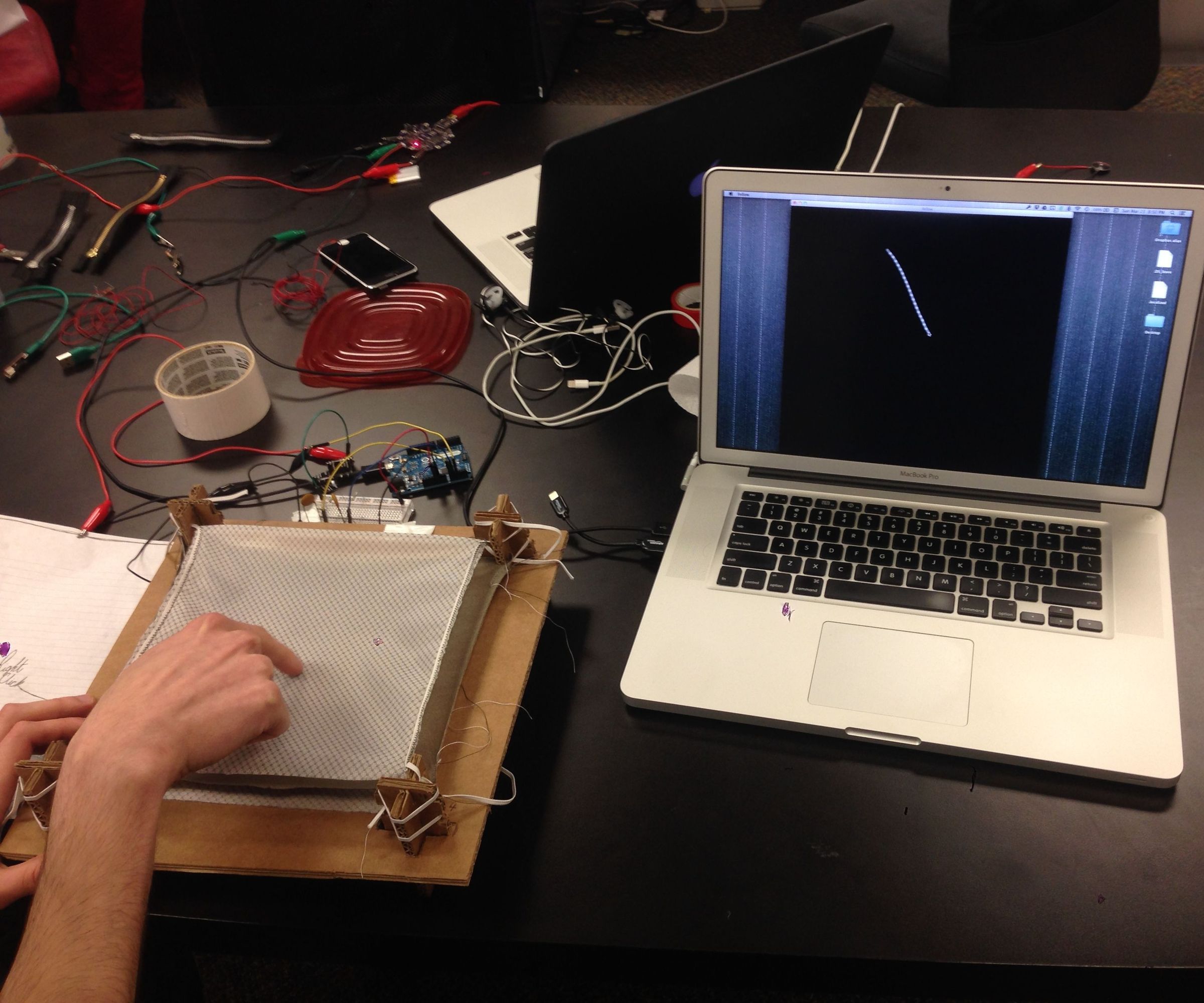 High-Low Tech Touchpad