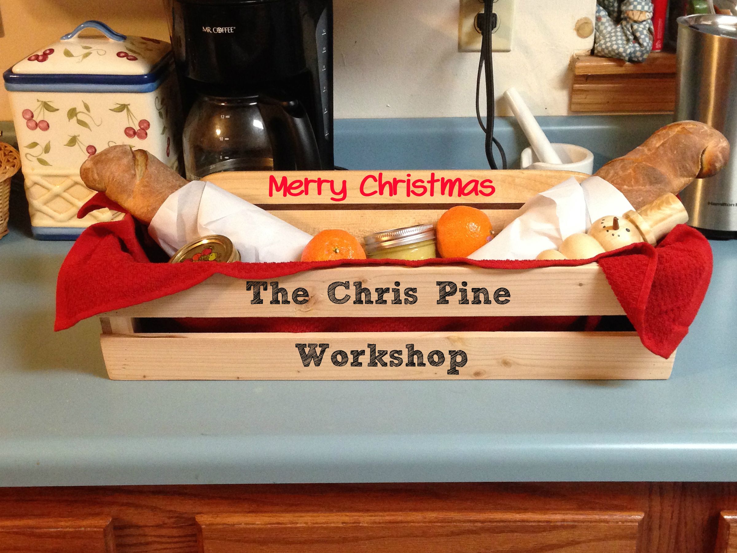 Pallet Wood Gift Basket Instructables